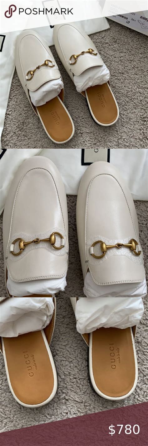 gucci princetown mule white|gucci princetown slippers outfit.